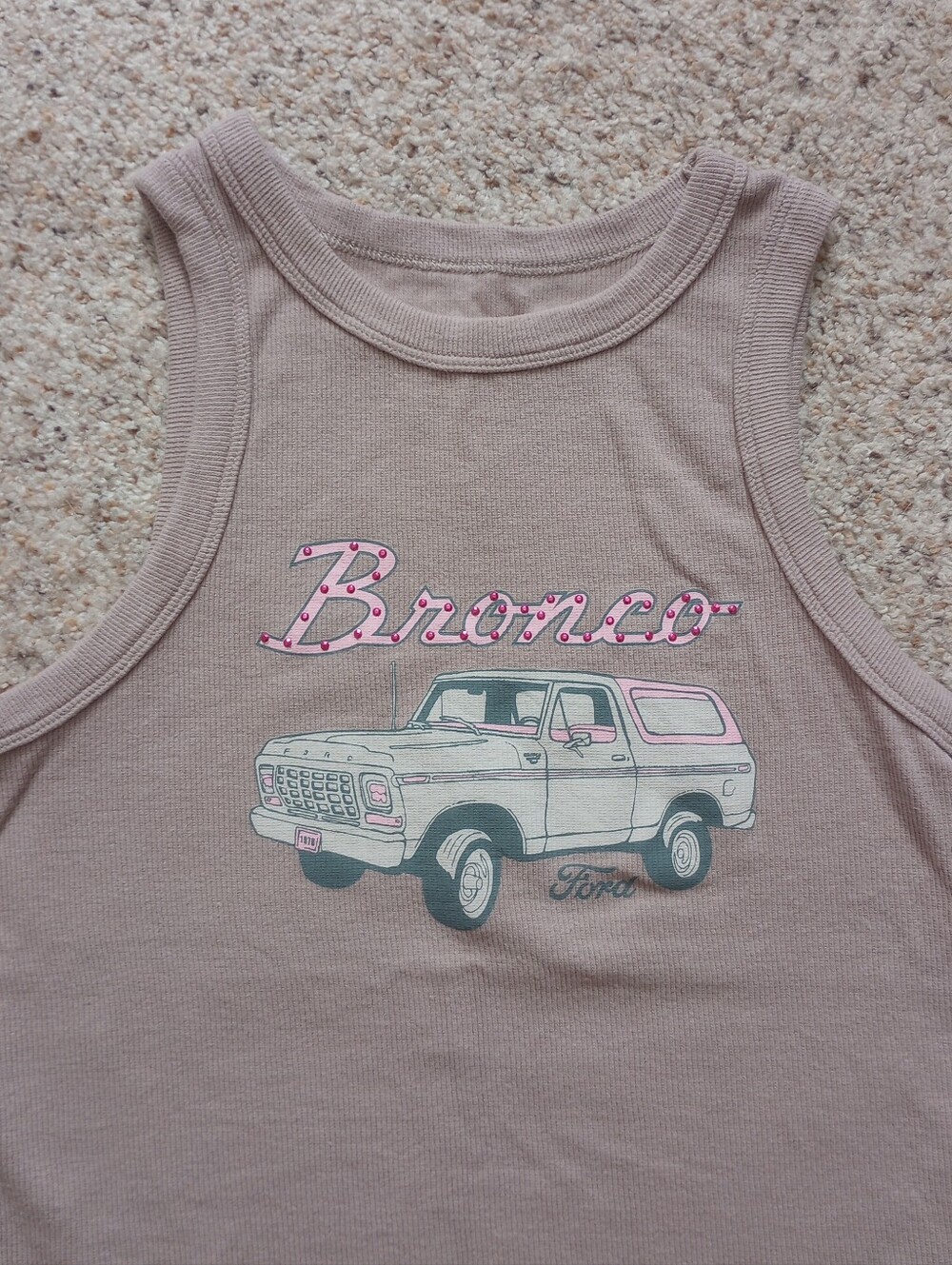 Ford Bronco Tank Top Women's Size Small - Picture 2 of 5